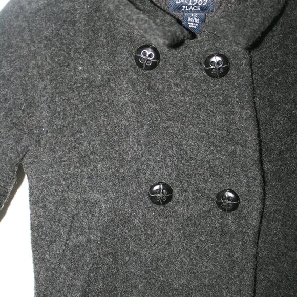 Classic baby boy pea coat 12 months - Picture 5 of 16